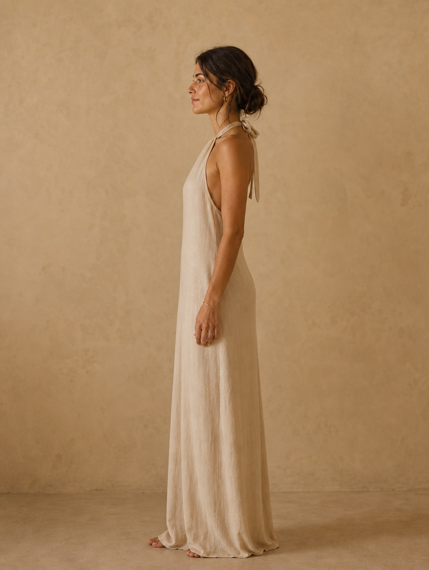 Esme Halter Maxi - side